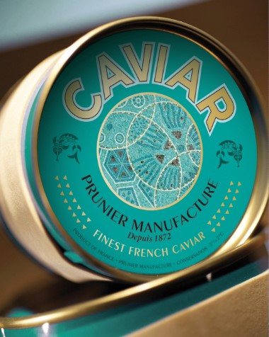 Caviar français d'exception par Prunier 